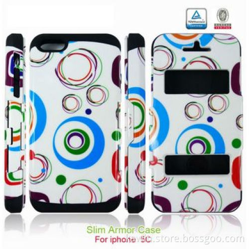 Design SGP Slim Armor PC+TPU Shell for Apple's iPhone 5G